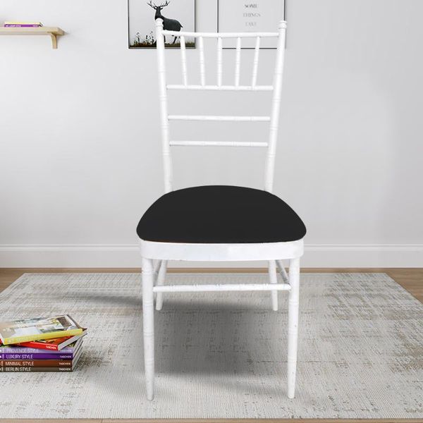 1 2 4 Removable Stretch Round Dining Room Banquet Wedding Chair