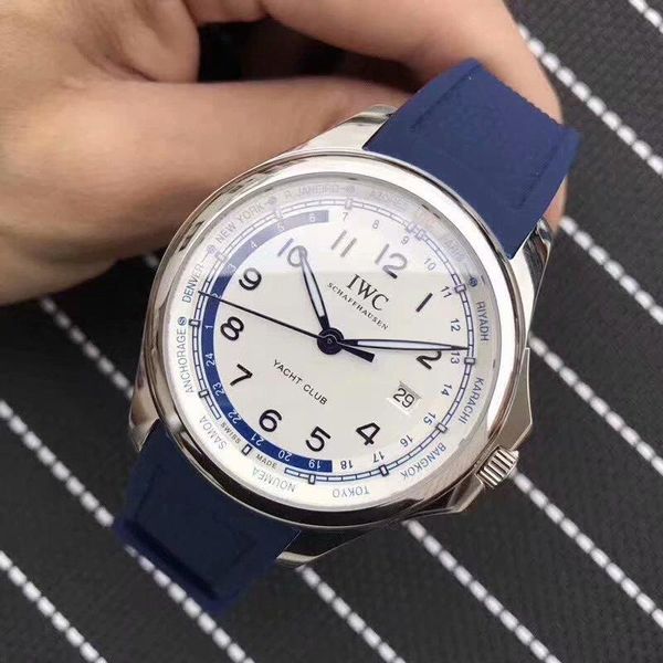

mens watch waterproof wristwatches 2019 new modell fashion luxury casual mechanical automatic watch c404016, Blue;gray