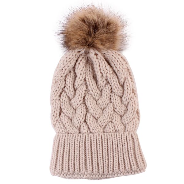 

women fashion keep warm winter hats knitted wool hemming hat 9.6, Blue;gray