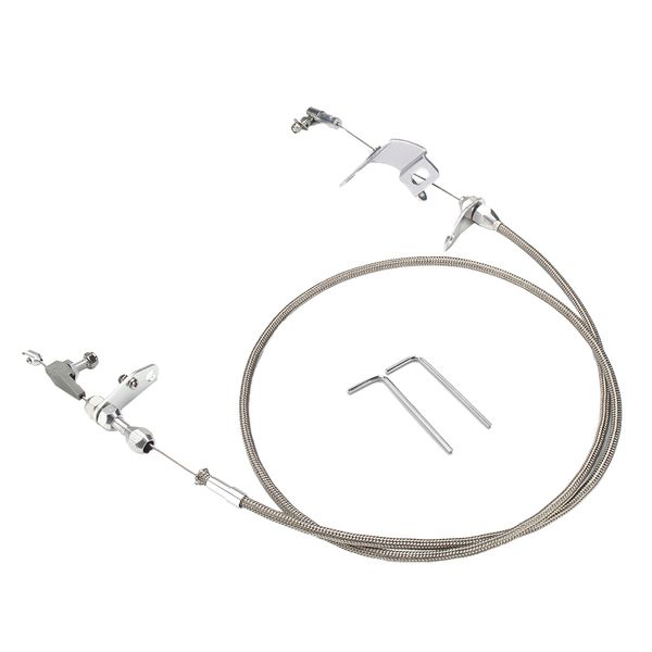 

automatic transmission detent cable stainless braided kickdown cable detent gas throttle cable for chrysler dodge plymouth 727