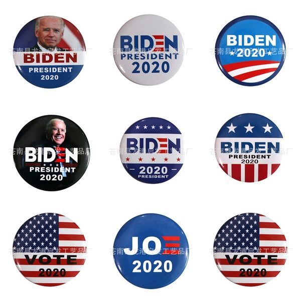

20 1 pcs mixed felt retractable pull reel biden badge holder #820, Silver