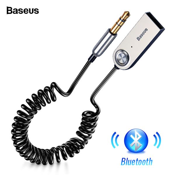 

baseus handsfree usb aux bluetooth адаптер dongle кабель для автомобиля 3,5 мм разъем aux bluetooth 5,0 4,2 4,0 приемник аудио передатчик