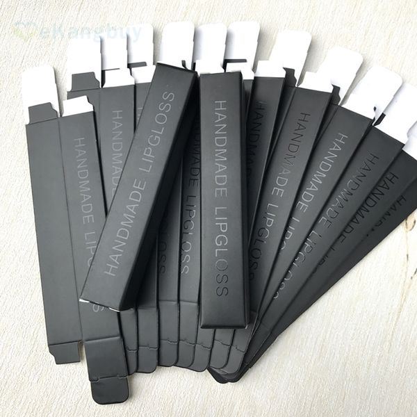 

100pcs black paper box diy handmade lip gloss packaging box