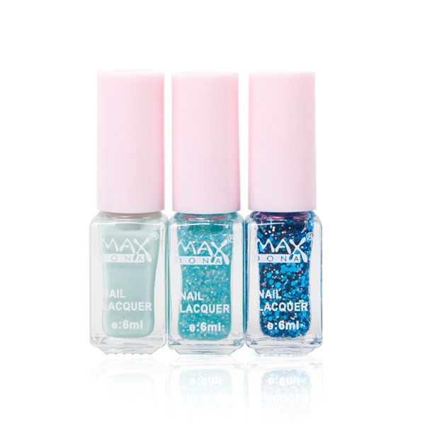 

3pcs/set nail glitter polish shining colors gel varnish long lasting nail art gel polish snowy daily use