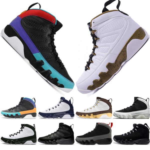 

Hot Sale 9 9s Dream It Do It UNC Mop Melo Mens Basketball Shoes LA OG Space Jam men Bred Anthracite Black sports sneakers designer Eur 40-47