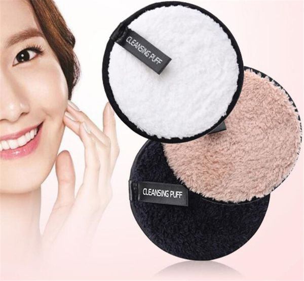 

make up remover promotes healthy skin microfiber cloth pads remover towel face cleansing makeup lazy cleansing powder puff xb1