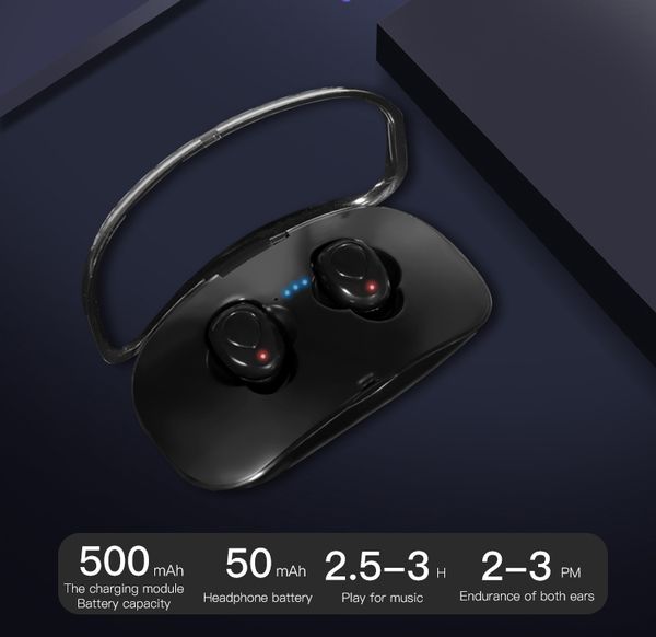 

розничная tws наушники bluetooth наушники x18s модернизирован с 4 светодиодные фонари беспроводные наушники беспроводной громкой связи спорт