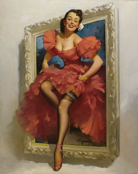 

элвгрен pin up girls -07 home decor ремесла / hd печати картина маслом на холсте wall art canvas картинки 200213