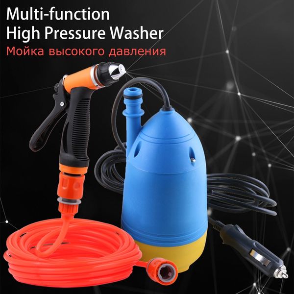 

multi functional high pressure self-priming electric water auto car washer wash machine pump spray gun cleaning 12v