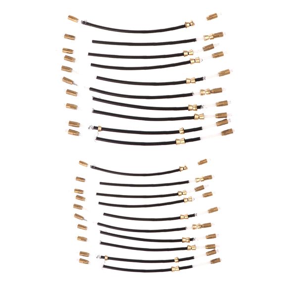 

20 pcs violin end rope tailpiece tail guts for 1/2 1/4 1/8 1/10 violin