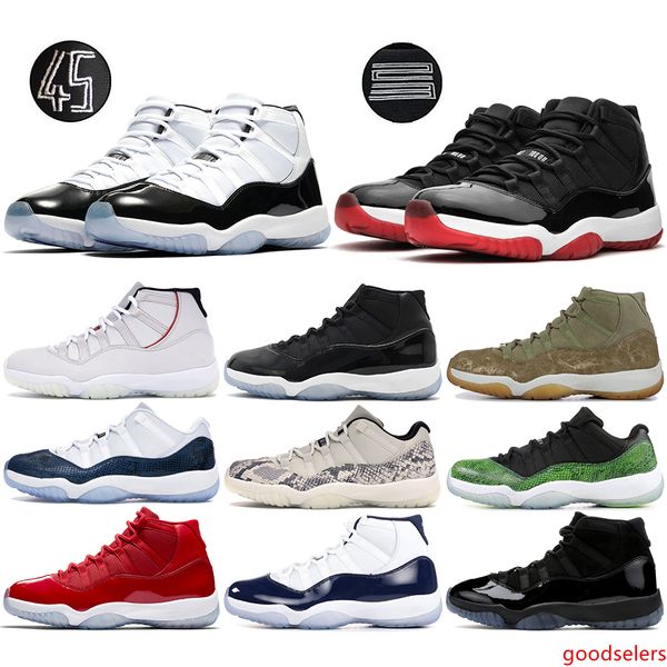 

concord high 45 11 mens basketball shoes bred cap and gown gym win like 82 platinum tint snakeskin mens sneakers 11s shoes