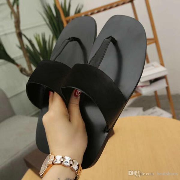 

luxury slides metal chain slippers designer sandals flip flops summer slides slippers genuine leather mens shoes sz -13, Black
