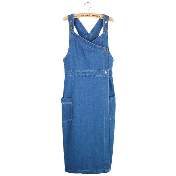 

woman clothing long dress brand spring summer womens dress denim jeans mid long slim elegant pleated dresses split sundress vestidos, Black;gray