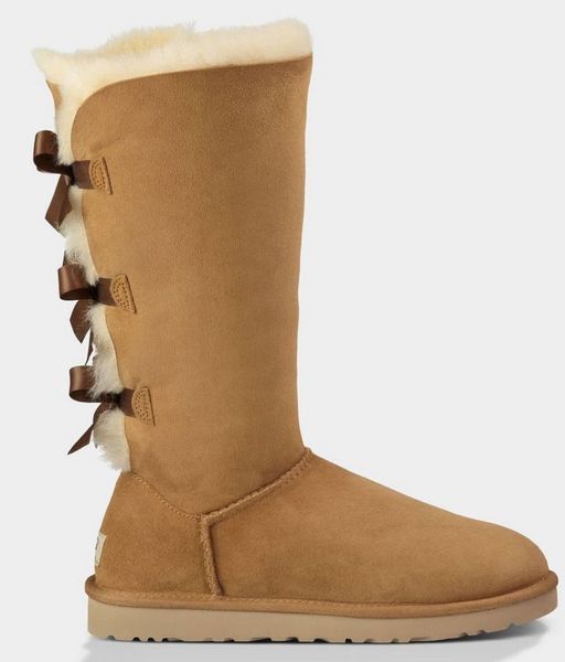 

2020 winter over the knee bowtie boots thigh-high boots solid nubuck leather scuffs outdoor womens girl black grey navy blue shoes