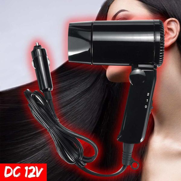

800w 12v car hair dryer hairdressing portable foldable electric hair dryers mini blower travel camping for vehicle window from