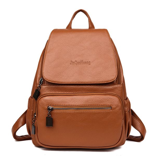 

2019 new large-capacity fashion wild academic pu women's bag