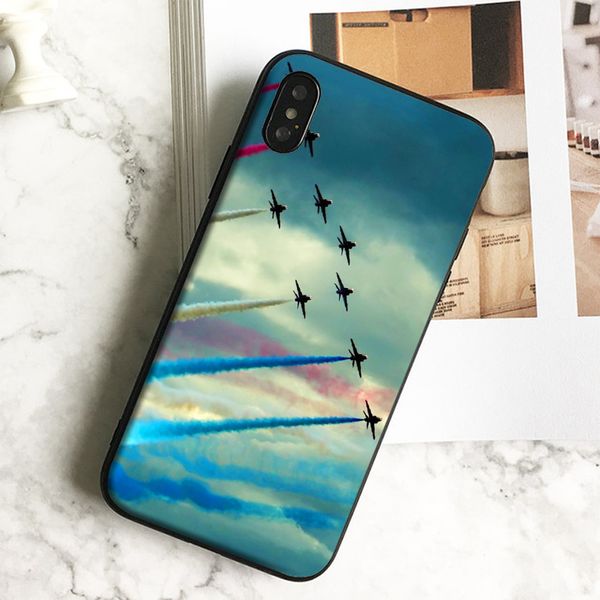 

fundas luxury aircraft plane phone case for iphone 11 pro xs max xr 8 7 6s plus 5 se case soft black tpu silicone cover.