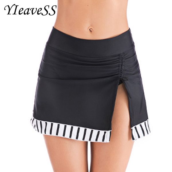 

plus size swimwear lace dress 5xl bottom two piece separate swimming bikinis black swimsuit pants woman beach sports short pants