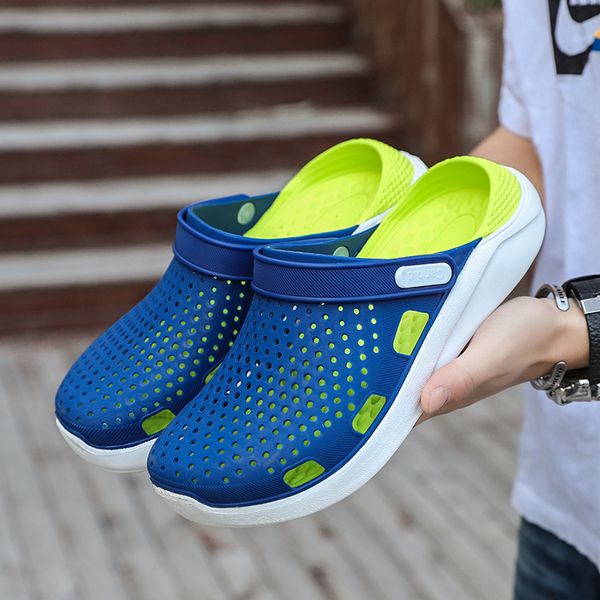 

original new garden flip flops water shoes men sport wading summer beach aqua slipper outdoor swimming sandal gardening shoes