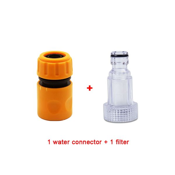 

high pressure washer adapter car washing machine water connector filter quick connection garden hose pipe fitting