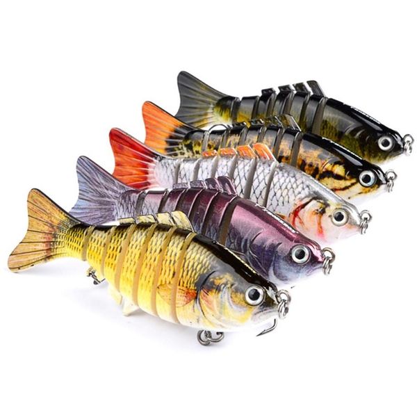 

1pcs 10cm 15.2g brand multi jointed sections fishing lure minnow hard bait swimbait wobblers artificial crankbait pesca tackle gfwwx