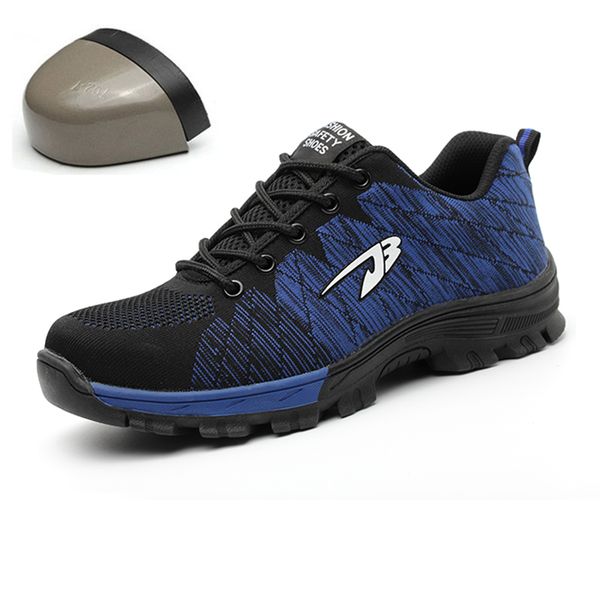 

daokfpo brand steel toecap women men work & safety boots steel mid sole impact resistant soft male shoes plus size 39-48 nnt-39, Black