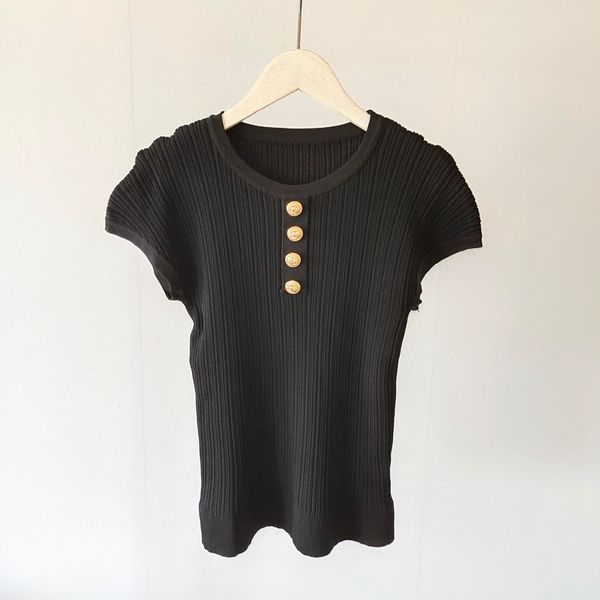 

2020 new designer women shirts summer fashion luxury ladies knit t-shirts casual brand tees ff letter girls short sleeve shirt 20032603d, White