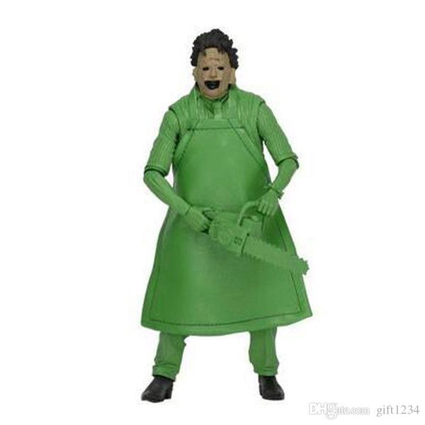 

bravo bravo h jason leatherface chainsaw action figure toy for halloween christmas gift toys