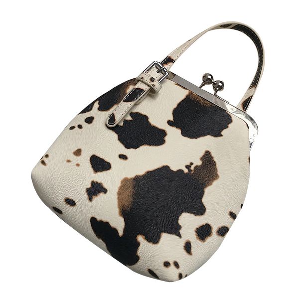 

new fashion women's mini handbag clip retro women's handbag cute casual shoulder messenger bag milk stripes