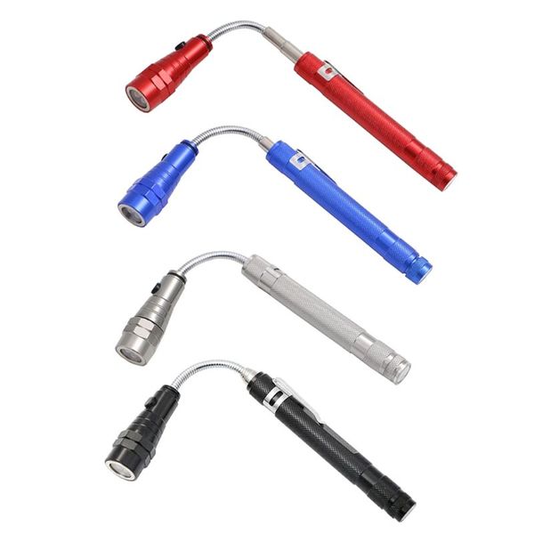 

3 led flexible adjustable magnetic pick-up tools machine repair