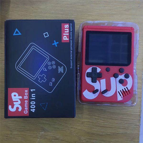 

Sup portable game player 400 in 1 color di play up plu game con ole no talgic game player handheld game player with box