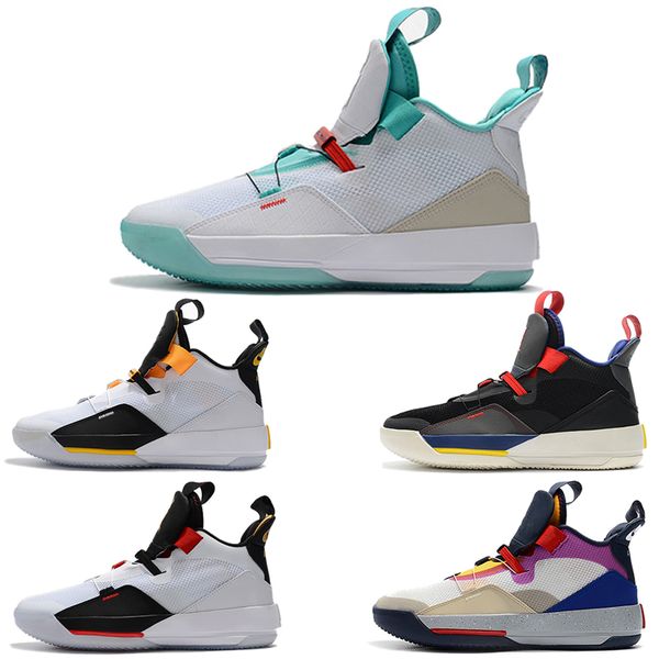 

33 utility blackout basketball shoes mens sports shoes gym red chicago tech pack 33s pe athletic sneakers designer shoes 40-46