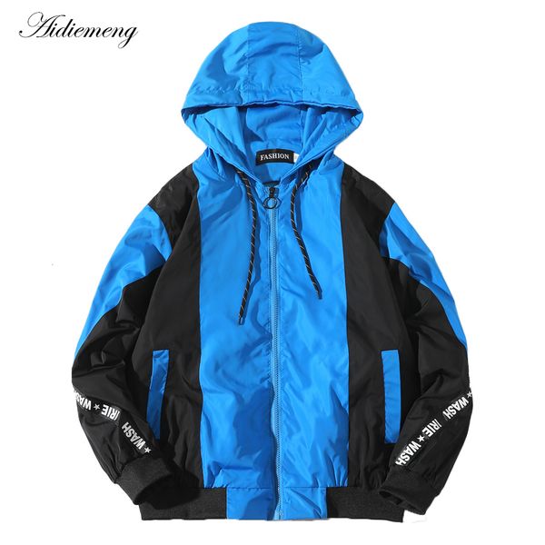

men's outerwear new outerwear spring 2019 men's hood overcoat white fashion thin fan men, Black;brown