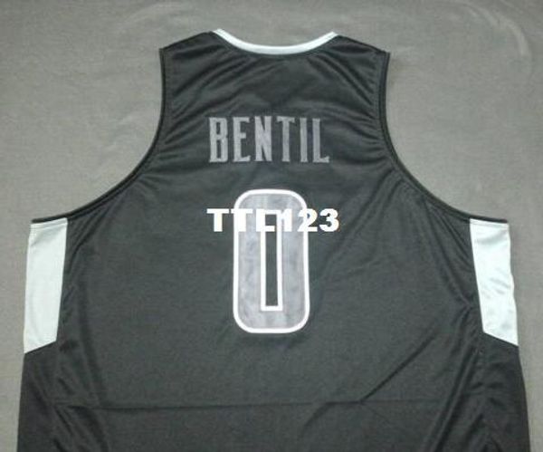 

vintage men # 0 ben bentil провиденс friars черный колледж vintage джерси размер s-4xl или настраиваемое любое имя или номер джерси, Black;red