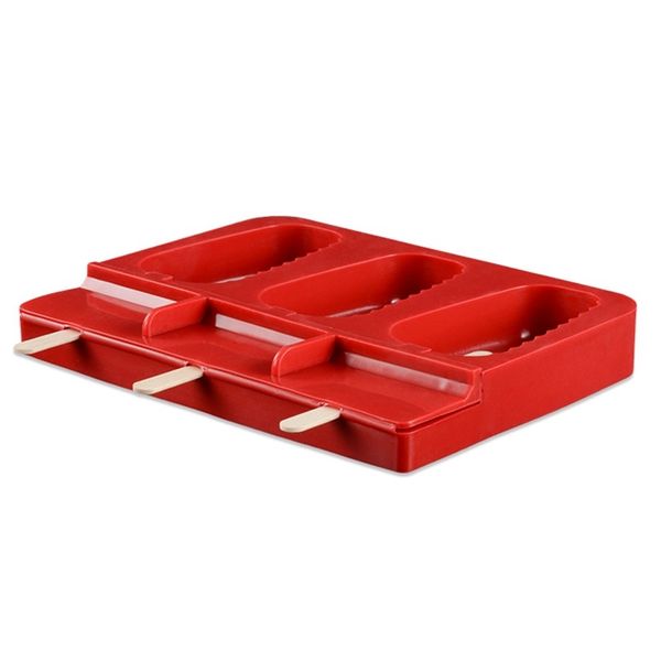 

сотовый силиконовые ice cream mold силиконовые ice cream maker дети popsicle плесень diy палочке tray pan мороженое инструменты