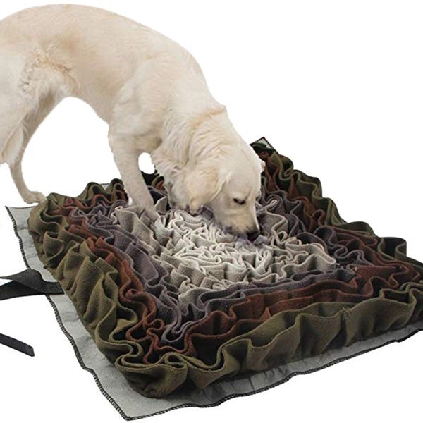 

pet dog snuffle mat feeding washable pad smell training blanket nose work activity for stress release sl kennels pens