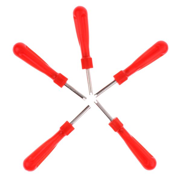 

5 pieces mountain bike valve core remover installer wrench valve core tool easy to carry light weight