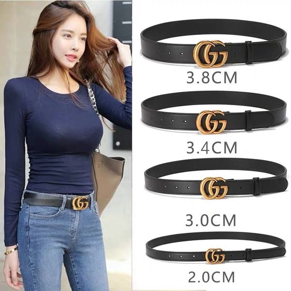 

2019 g fashion men g buckle fashion genuine leather women l belts for men letter double h buckle men women belts 2015, Black;brown
