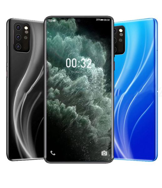 

20plus android 4g 3g смартфон 6,8" полный экран 8 + распознавание 256gb 8.0mp + 16.mp dual sim mobilephones телефон wifi для лица, отпечатки