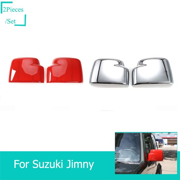 Car Mirror Decorative Shell Auto Review Mirror Cover Trims For Suzuki Jimny 2007 2017 Car Interior Accessories Parts Of A Car Exterior Parts Of Car