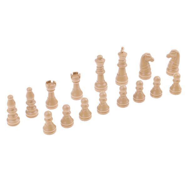 

16 pieces replacement plastic chess pieces/chessman set