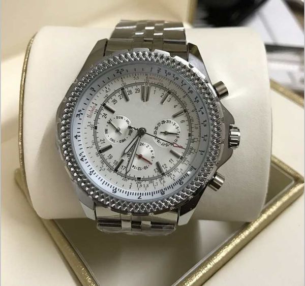 

Оригинальные Мужские Часы Три Глаза Шесть Стежков Люксовый Бренд Из Нержавеющей