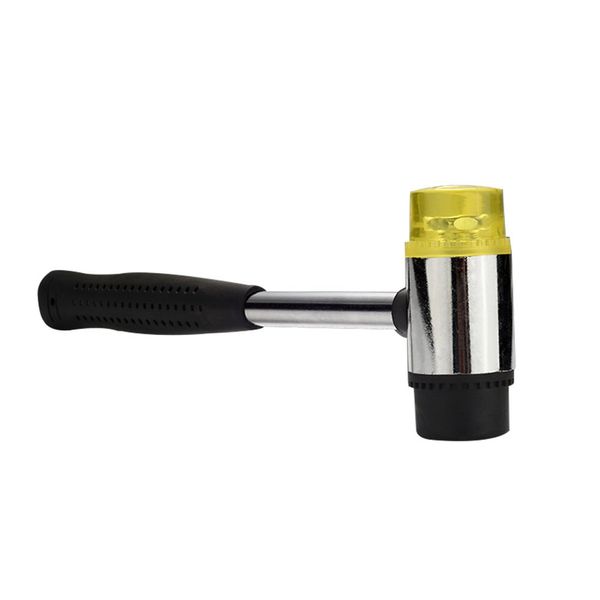 

35mm soft mallet double face soft tap rubber mallet hammer with non slip plastic grip diy leather tool manual hammer