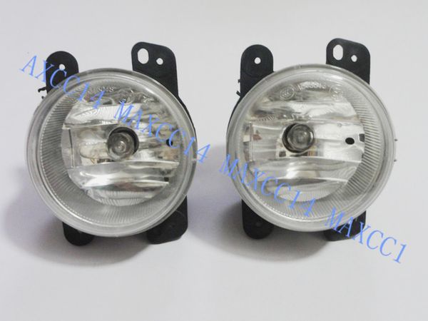 

front bumper fog lamp lamps light driving lighting with bulbs for 2007-2010 compass