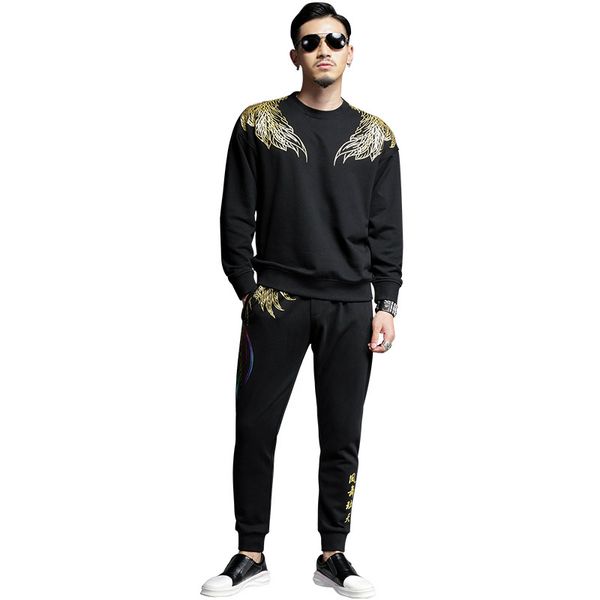 Uomo Donna Tuta da Jogging Jogging Pantaloni Giacca Tuta Sportiva Fitness Allenamento Nuovo