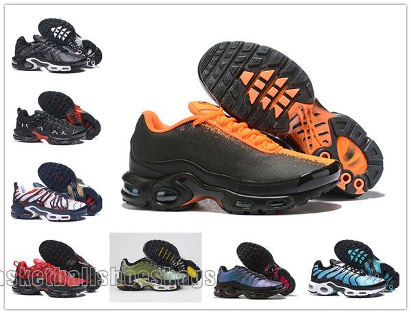 

new 2020 tn plus se running shoes for mens white black red hyper blue 3d glasses throwback future mens trainer fashion sports sneaker