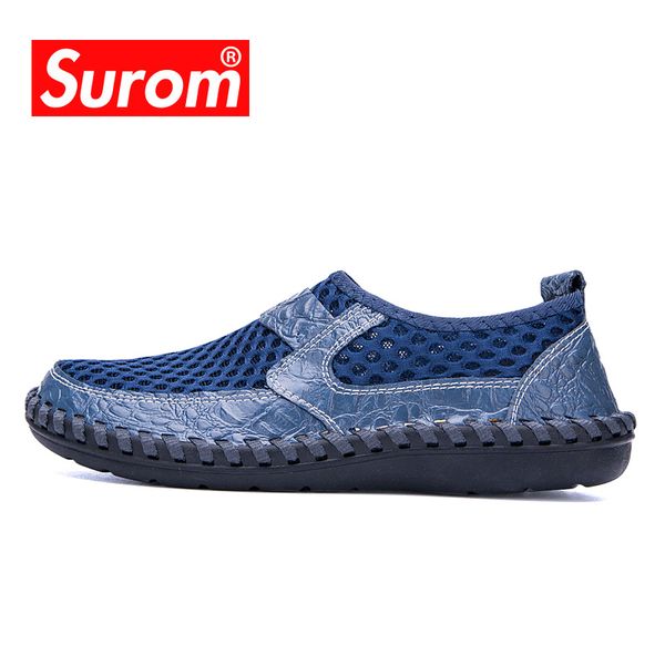 

surom 38~48 aqua shoes sport outdoor wading male shoes large size