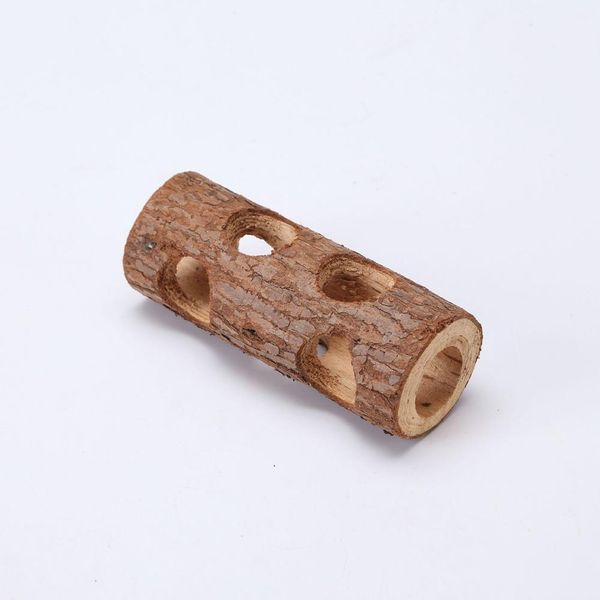 

adeeing parrot bird standing stick hamster wooden tunnel tree tube rabbit bite toy pet perch rod