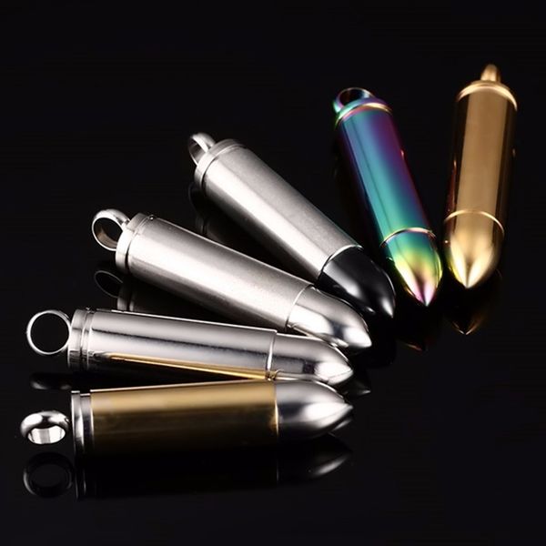 

bullet gift friend jewelry pendant for stainless steel necklace men 316l ponas