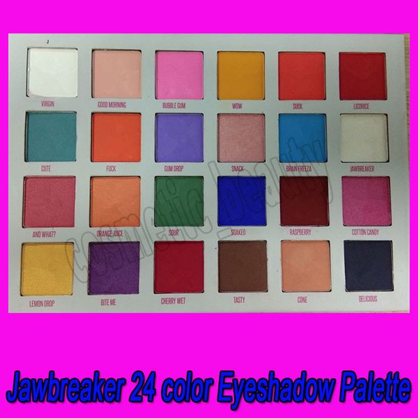 

2019 new j brand eye makeup jawbreaker palette 24 color eye hadow palette eye hadow dhl